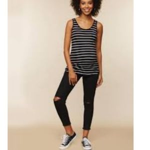Motherhood Maternity Black Jeans NWT